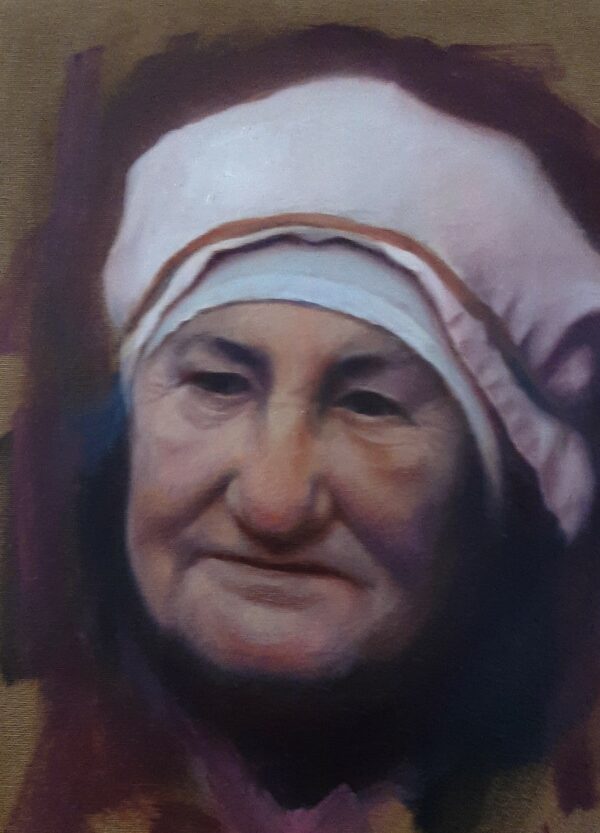 Portrait of an old woman - Mark Callus