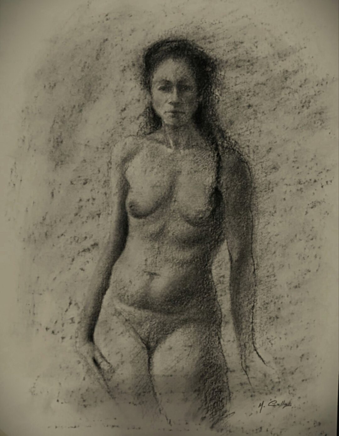 Nude in contrapposto